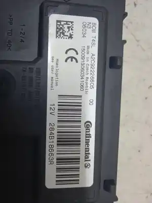 Second-hand car spare part electronic module for renault clio iv limited oem iam references a2c92226605  