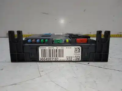 Second-hand car spare part fuse box unit for citroen c3 exclusive oem iam references 9664983180  