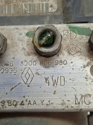 Peça sobressalente para automóvel em segunda mão abs por dacia duster ambiance 4x4 referências oem iam 8200806980  