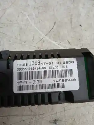 Second-hand car spare part multifunction display for citroen ds3 collection oem iam references 96661369xt  
