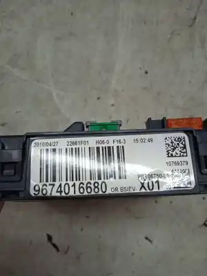 Second-hand car spare part fuse box unit for citroen ds3 collection oem iam references 9674016680  