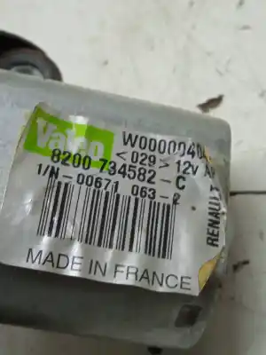 Second-hand car spare part rear windshield wiper motor for dacia duster ambiance 4x4 oem iam references 8200734582c  