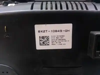 Автозапчастина б/у панель інструментів для ford transit custom kombi 300 l1 ambiente посилання на oem iam bk2t10849gh  