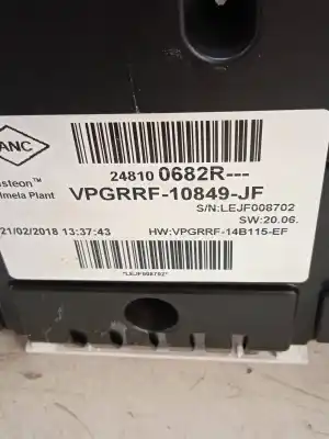 Peça sobressalente para automóvel em segunda mão quadrante por renault clio iv renault sport referências oem iam 248100682r  