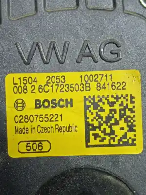 Автозапчастина б/у педаль акселератора для skoda fabia active посилання на oem iam 0280755221   Автозапчастина б/у педаль акселератора для skoda fabia active посилання на oem iam 0280755221