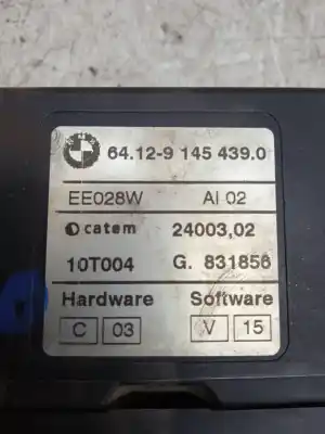 Peça sobressalente para automóvel em segunda mão resistência sofagem chauffage por bmw x3 (e83) xdrive 20d referências oem iam 91454390  