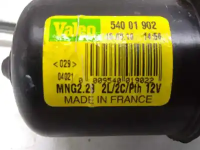 Автозапчастина б/у двигатель передніх склоочисників для renault kangoo profesional посилання на oem iam 54001902  