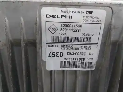 Автозапчасти б/у блок управления двигателем за renault kangoo profesional ссылки oem iam 8201112294  