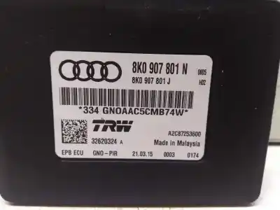 Second-hand car spare part electronic module for audi a4 berlina (b8) básico oem iam references 8k0907801n  