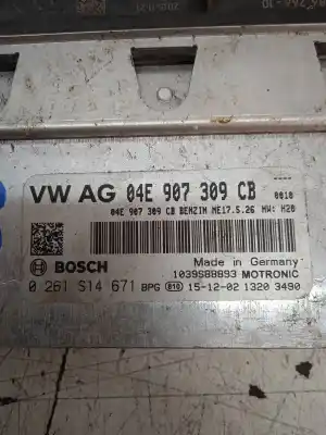 Автозапчастина б/у ебу контролер двигуна для skoda fabia active посилання на oem iam 04e907309cb   Автозапчастина б/у ебу контролер двигуна для skoda fabia active посилання на oem iam 04e907309cb