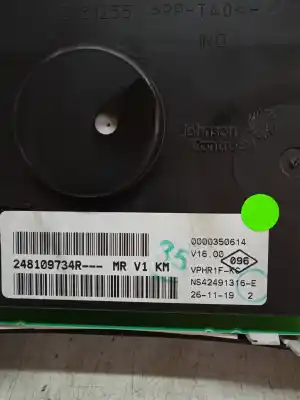 Автозапчасти б/у приборная доска за dacia dokker essential ссылки oem iam 248109734r  