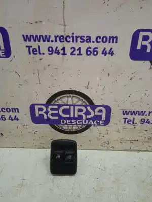 Peça sobressalente para automóvel em segunda mão BOTÃO / INTERRUPTOR ELEVADOR VIDRO DIANTEIRO ESQUERDO por DACIA DOKKER  Referências OEM IAM 254110431R  