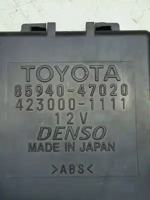 İkinci el araba yedek parçası elektronik modül için toyota prius (nhw30) plug-in hybrid advance oem iam referansları 8594047020  