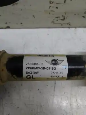 Second-hand car spare part front left transmission for mini clubman (r55) cooper d oem iam references 758538102  