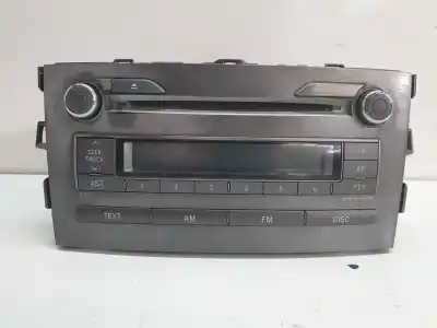 Peça sobressalente para automóvel em segunda mão sistema de áudio / rádio cd por toyota auris luna referências oem iam 8612002521ex