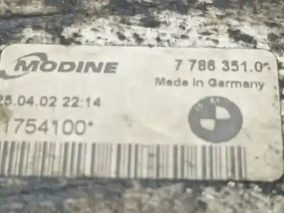 Peça sobressalente para automóvel em segunda mão intercooler por bmw serie 3 berlina (e46) 330d referências oem iam 7786351  bmw serie 3 e46