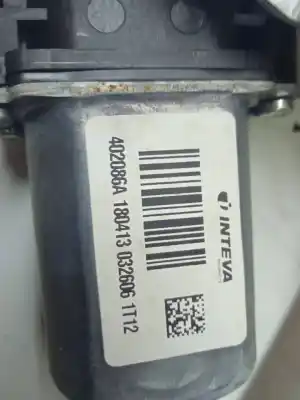 Second-hand car spare part passenger side right window regulator for renault kangoo expression oem iam references 402086a  