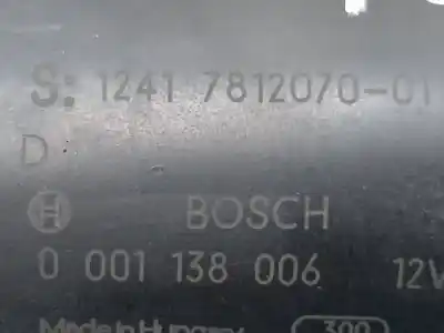 Piesă de schimb auto la mâna a doua electromotor pentru mini mini (r56) cooper d referințe oem iam 12417812070  