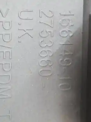 Peça sobressalente para automóvel em segunda mão moldagem por mini mini (r56) cooper d referências oem iam 2753660  