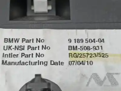 Peça sobressalente para automóvel em segunda mão quadrante por mini mini (r56) cooper d referências oem iam 9189504  