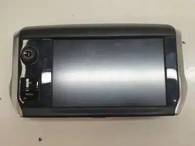 Peça sobressalente para automóvel em segunda mão display gps / multimídia por peugeot 208 tech edition blue hdi referências oem iam 9825029180