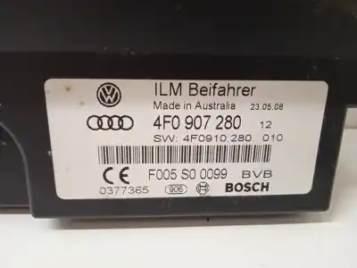 Автозапчасти б/у электронный модуль за audi q7 (4l) v6 3.0 tdi (176kw) ambiente ссылки oem iam 4f0907280  