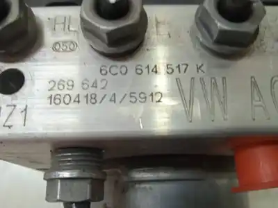 Peça sobressalente para automóvel em segunda mão abs por skoda fabia active referências oem iam 6c0614517k  