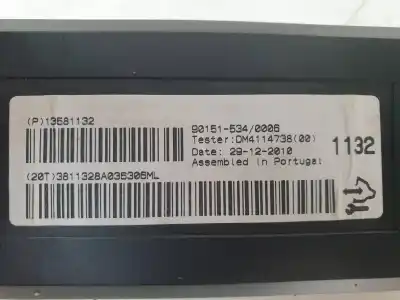 Second-hand car spare part electronic module for opel astra j lim. enjoy oem iam references 13581132  