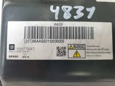 Second-hand car spare part ecu engine control for opel astra j lim. enjoy oem iam references 55577647  
