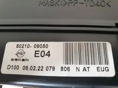 Second-hand car spare part dashboard for ssangyong kyron 200 xdi premium 4wd oem iam references 8021009050  