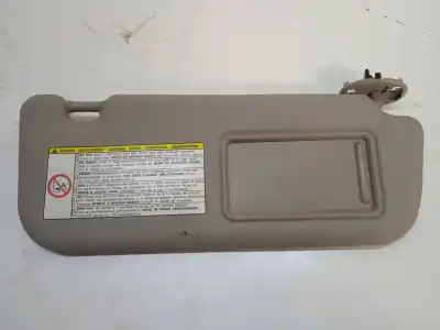 Second-hand car spare part RIGHT SUNSHADE for TOYOTA AVENSIS (T27)  OEM IAM references 7431005190E0  