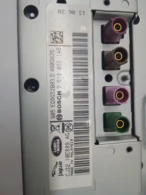Second-hand car spare part multifunction display for land rover evoque hse dynamic oem iam references cj3210e889ag  