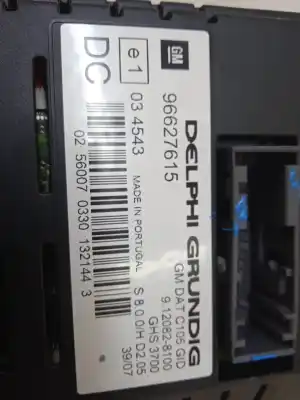 Автозапчастина б/у багатофункційний дисплей для opel antara energy 4x4 посилання на oem iam 96627615  