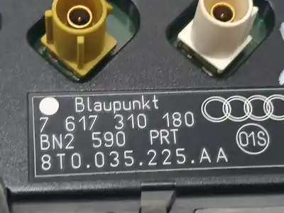 Автозапчастина б/у антена для audi a5 coupe (8t) 3.0 v6 24v tdi посилання на oem iam 8t0035225aa  
