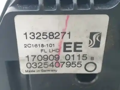 Second-hand car spare part left front door lock for opel corsa d catch me oem iam references 13258271  