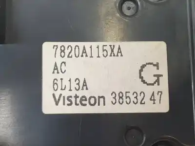 Second-hand car spare part climate control for mitsubishi outlander (cw0) 2.0 di-d intense oem iam references 7820a115xa  