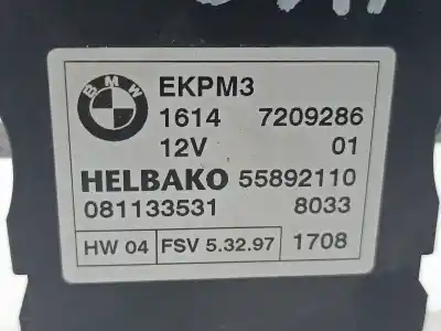 Second-hand car spare part electronic module for bmw serie 1 berlina (e81/e87) 118d oem iam references 7209286  