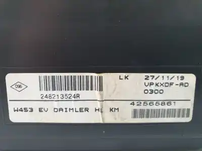 Peça sobressalente para automóvel em segunda mão quadrante por smart forfour electric drive (453.091) referências oem iam 248213524r  