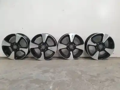 Peça sobressalente para automóvel em segunda mão jogo de jantes por smart forfour electric drive (453.091) referências oem iam a4534015701