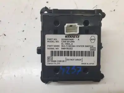 Автозапчасти б/у многофункциональное управление за renault laguna iii dynamique tomtom ссылки oem iam 253b00345r  