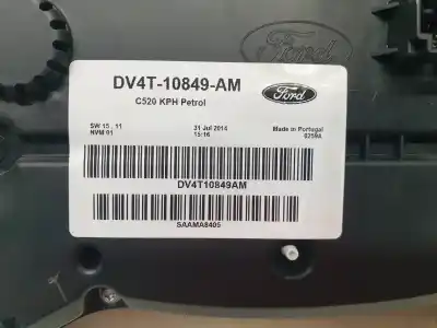Автозапчастина б/у панель інструментів для ford kuga (cbs) titanium посилання на oem iam dv4t10849am  