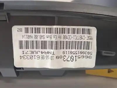 Peça sobressalente para automóvel em segunda mão quadrante por peugeot 308 confort referências oem iam 9665107380  