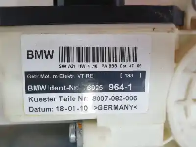 Second-hand car spare part passenger side right window regulator for bmw x3 (e83) xdrive 20d oem iam references e840311301  