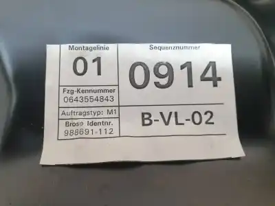 Автозапчастина б/у регулятор вікна передній лівий для volkswagen passat variant (3c5) advance посилання на oem iam 988691112  