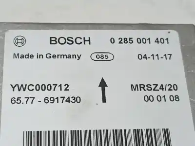 Автозапчастина б/у блок управління подушками безпеки для land rover range rover (lm) td6 vogue посилання на oem iam ywc000712  