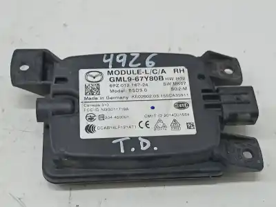 Second-hand car spare part electronic module for mazda 6 lim. (gh) (.2012->) luxury oem iam references gml967y80b