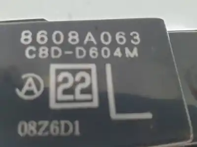 Автозапчастина б/у управління склонами заднє ліво для mitsubishi outlander (cw0) 2.0 di-d intense посилання на oem iam 8608a063  