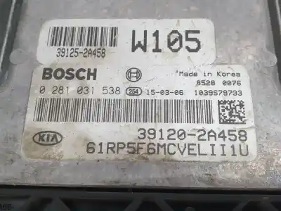 Second-hand car spare part ecu engine control for kia carens ( ) basic oem iam references 391202a458  