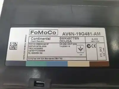 Автозапчасти б/у электронный модуль за ford kuga (cbs) titanium ссылки oem iam av6n19g481am  