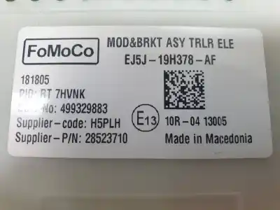 Автозапчасти б/у электронный модуль за ford kuga (cbs) titanium ссылки oem iam ej5j19h378af  